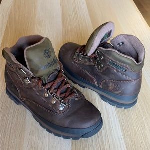 Timberland Euro Hiker Leather Boots woman’s sz 7
